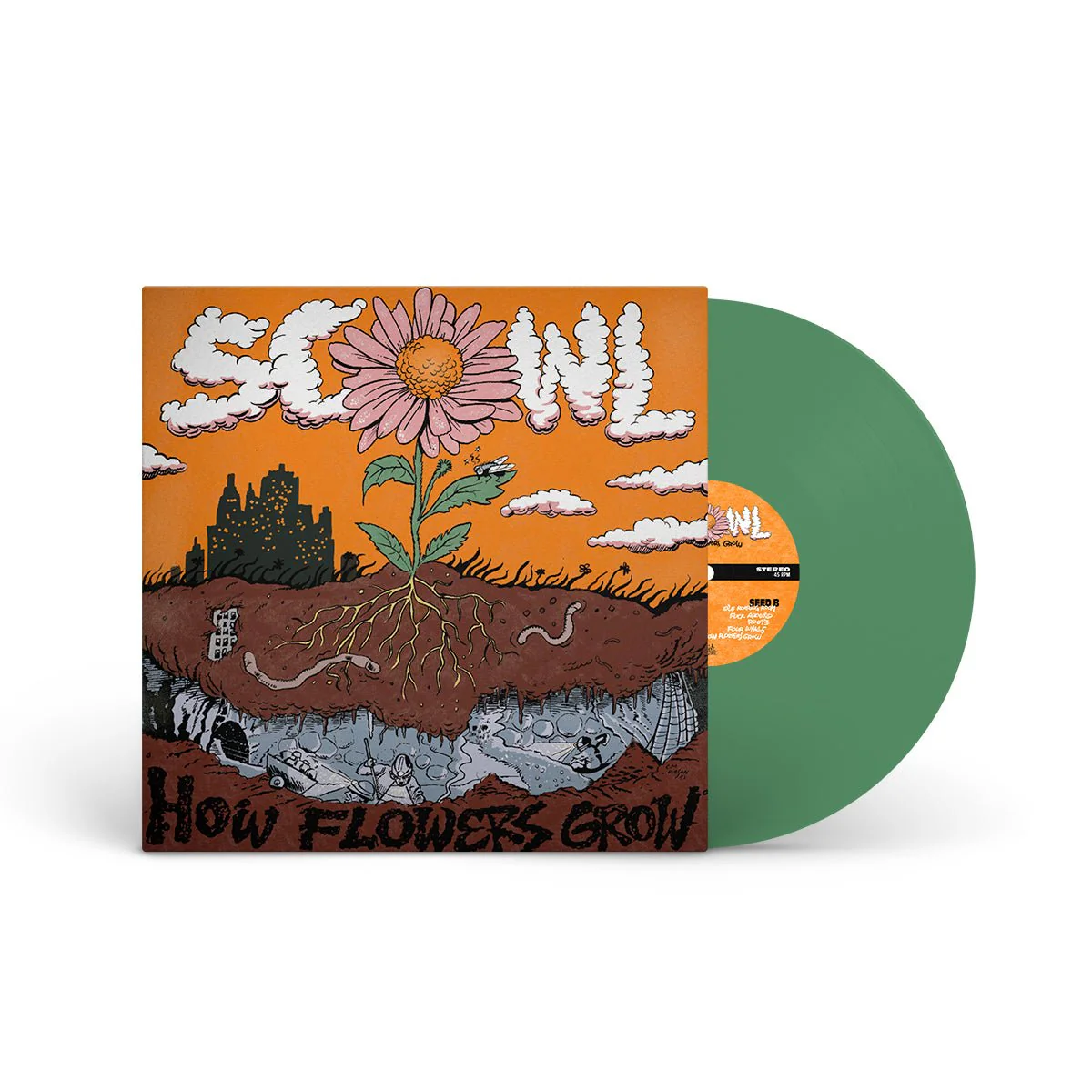 SCOWL "How Flowers Grow" LP - Image 4