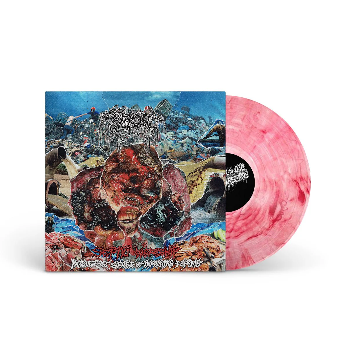 SEPTAGE "Septic Worship (Intolerant Spree Of Infesting Forms)" LP - Image 3