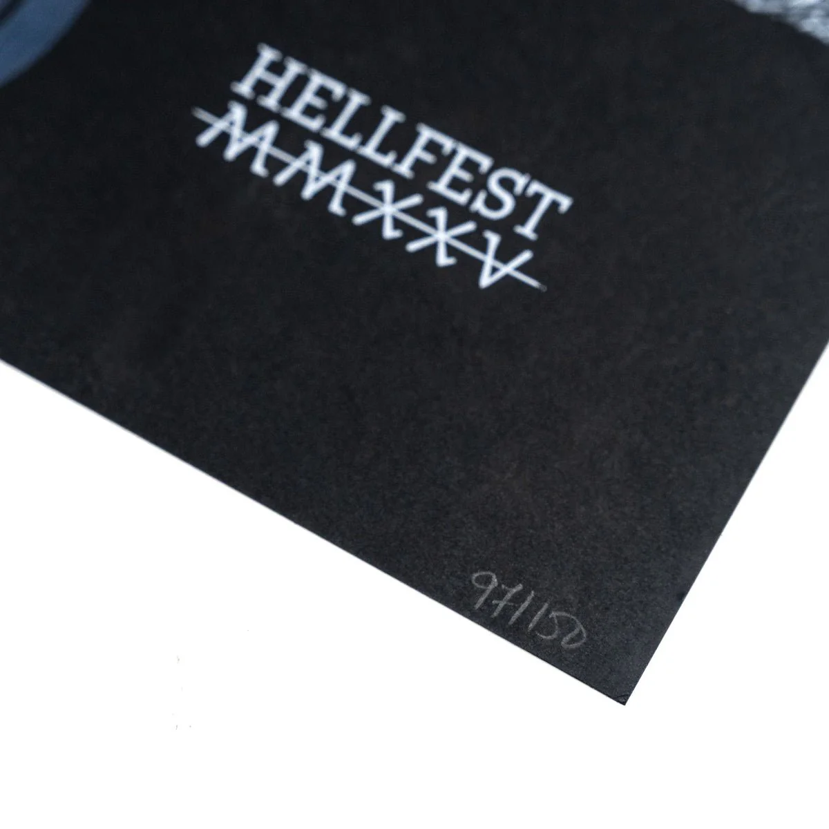 SUNN O))) "Hellfest 2025" Screenprinted Poster - Image 2