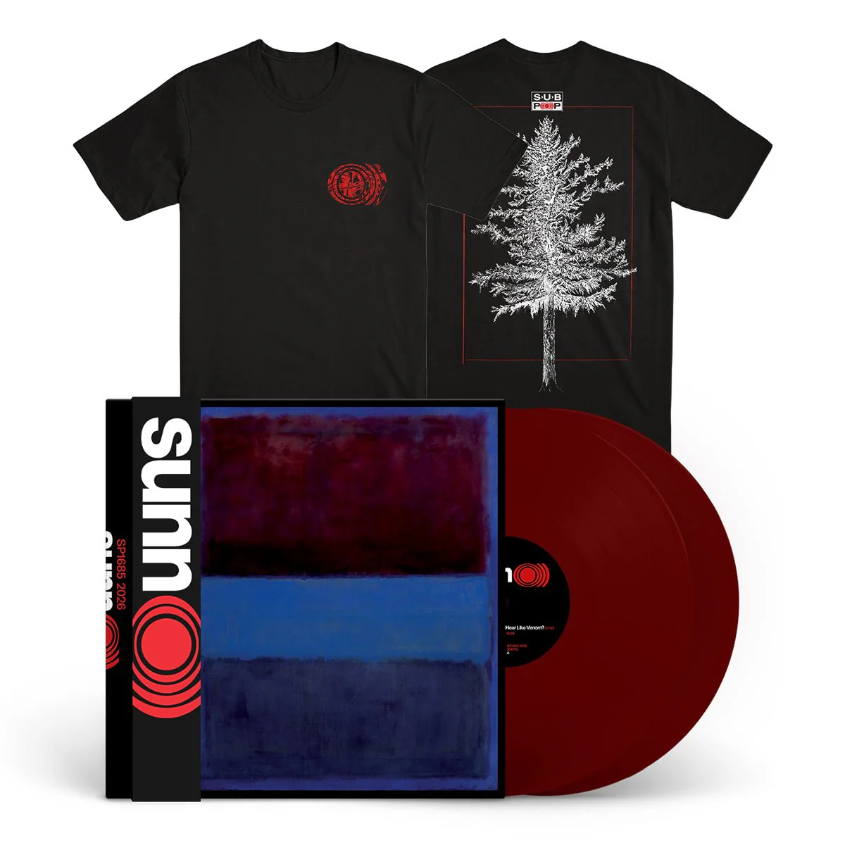 SUNN O))) "sunn O)))" 2xLP + T-Shirt Bundle - Image 2