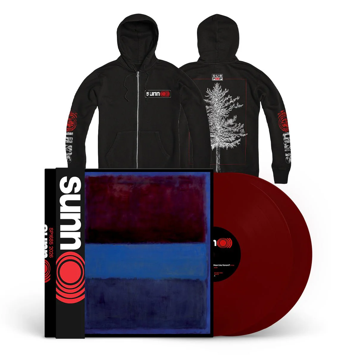 SUNN O))) "sunn O)))" 2xLP + Zipper Bundle - Image 2