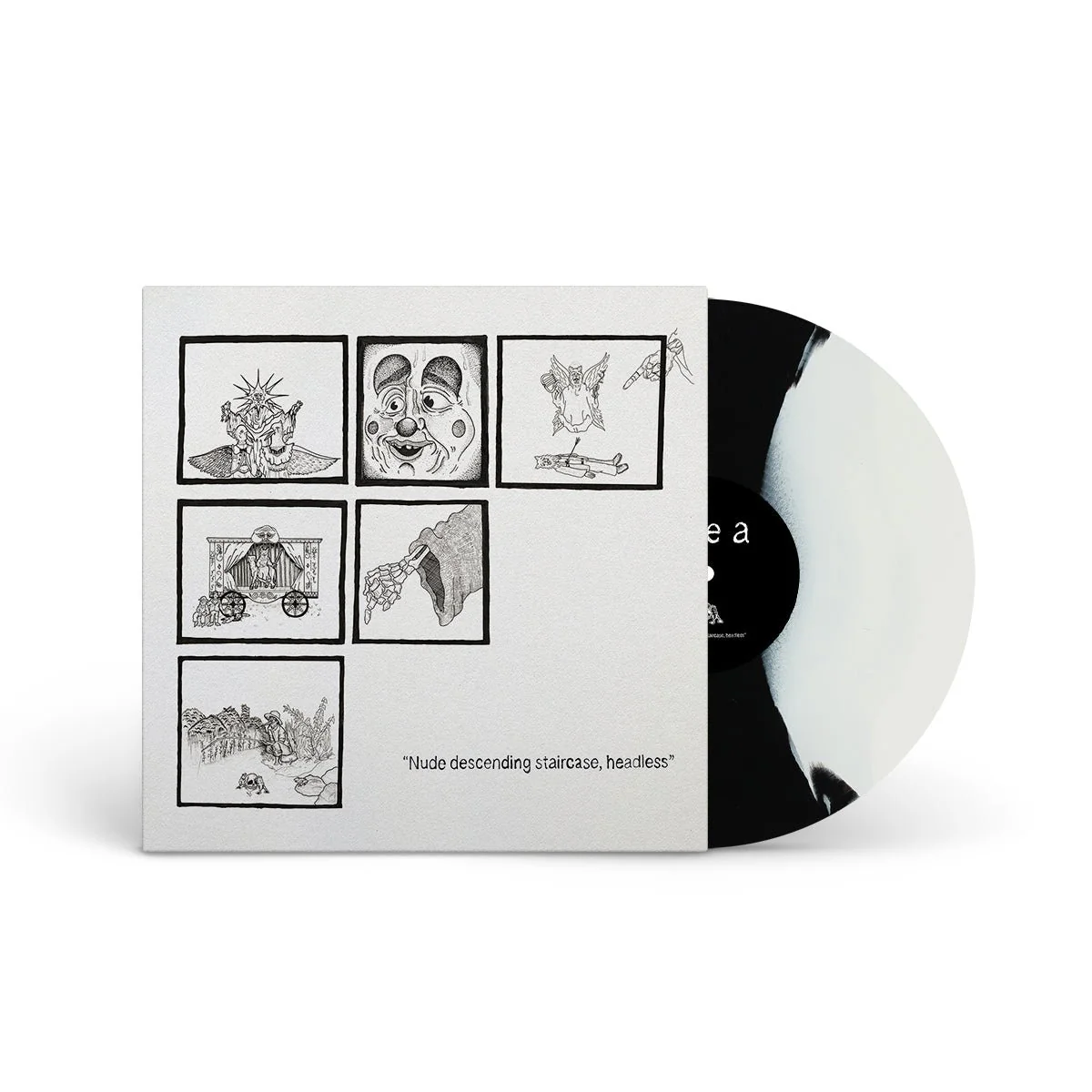 TEEN SUICIDE "Nude Descending Staircase Headless" LP - Image 2