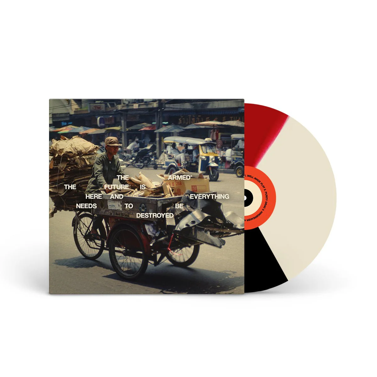THE ARMED "The Future Is Here And Everything Needs To Be Destroyed" LP - Image 2