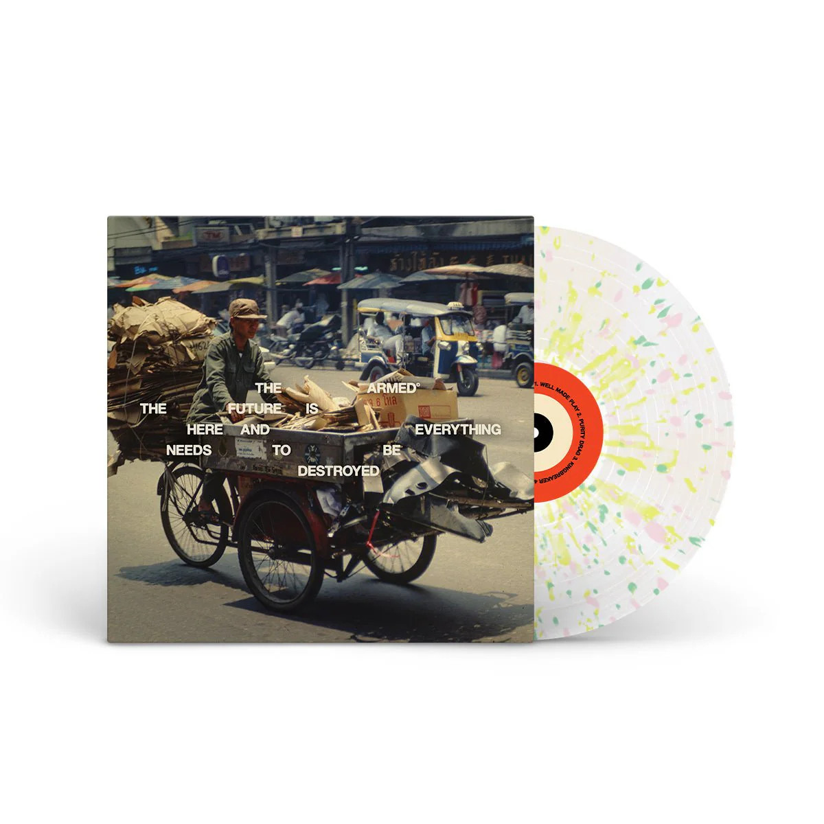 THE ARMED "The Future Is Here And Everything Needs To Be Destroyed" LP - Image 3