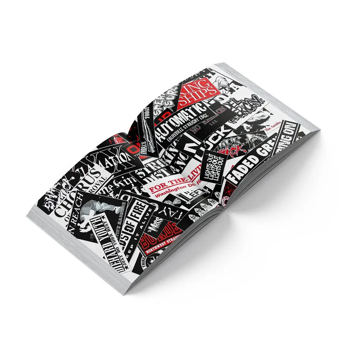 THOMAS RACKOW "Free Stickers with Every Order: A History of Hardcore Stickers" Book - Image 2