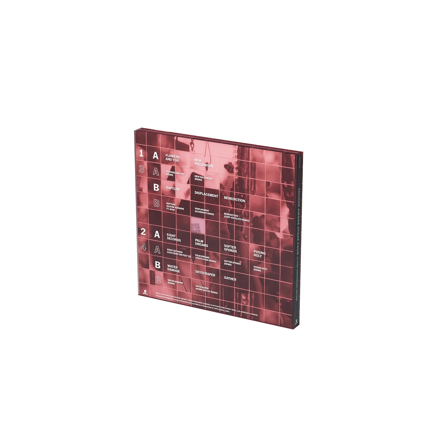 TOUCHE AMORE "Stage Four - 10 Year Anniversary" 4-Disc Deluxe Vinyl - Image 4
