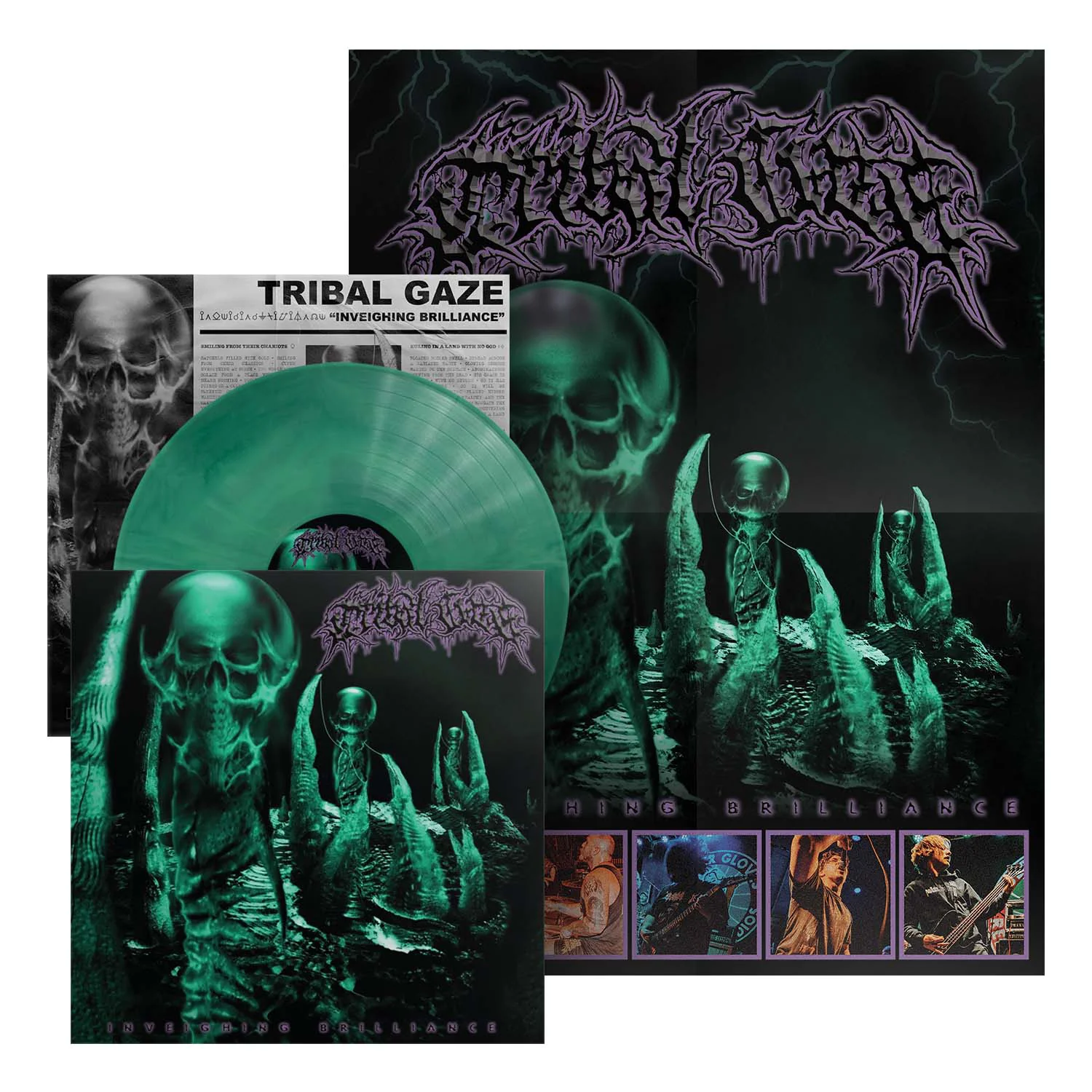 TRIBAL GAZE "Inveighing Brilliance" LP - Image 2