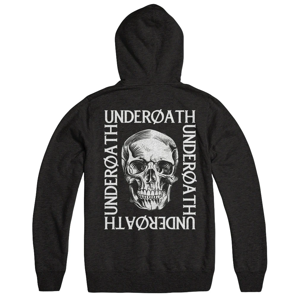 UNDEROATH "Skull" Hoodie - Image 2